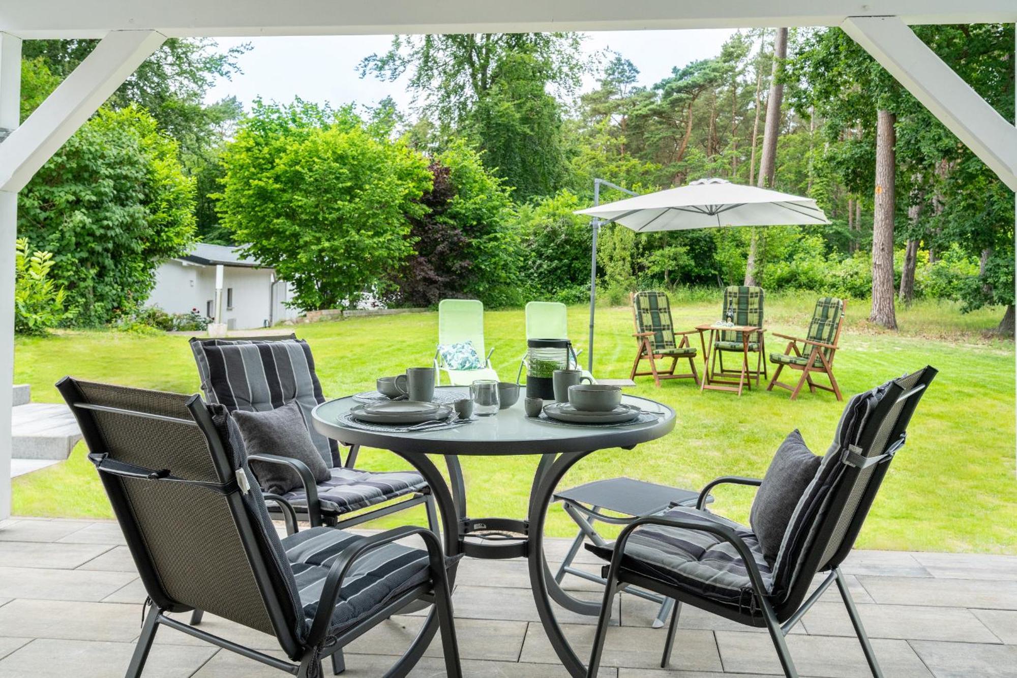 Gerhart-Hauptmann-Strasse 1A Ferienhaus Gartenidylle Kölpinsee 外观 照片